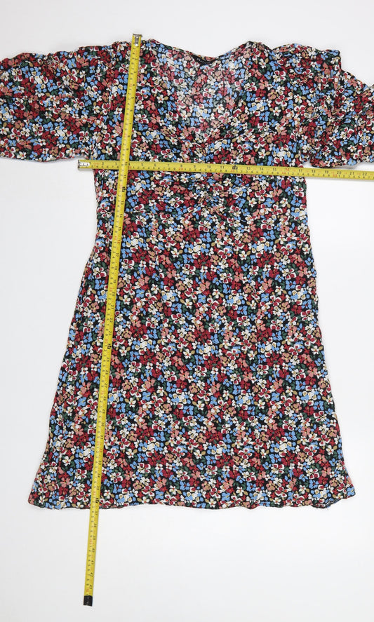 Womens UK Size 12 Peacocks A-Line Dress