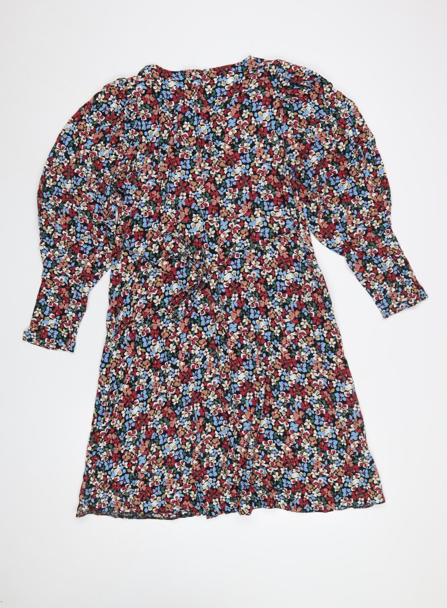 Womens UK Size 12 Peacocks A-Line Dress