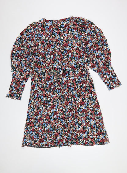 Womens UK Size 12 Peacocks A-Line Dress