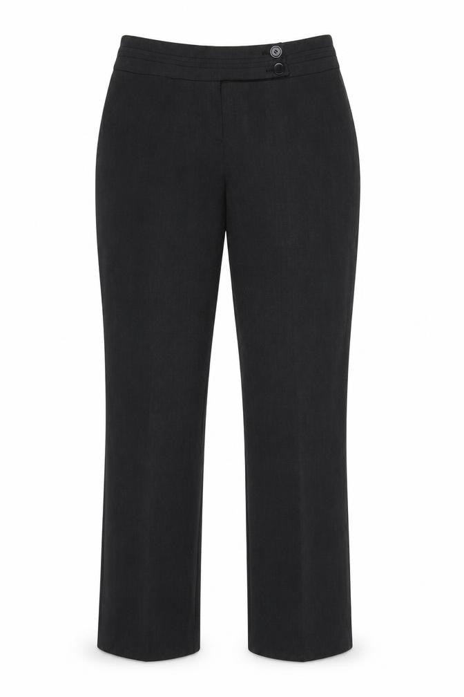 Womens UK Size 12 Dunnes Stores Regular Fit Dress Pants Black Trousers