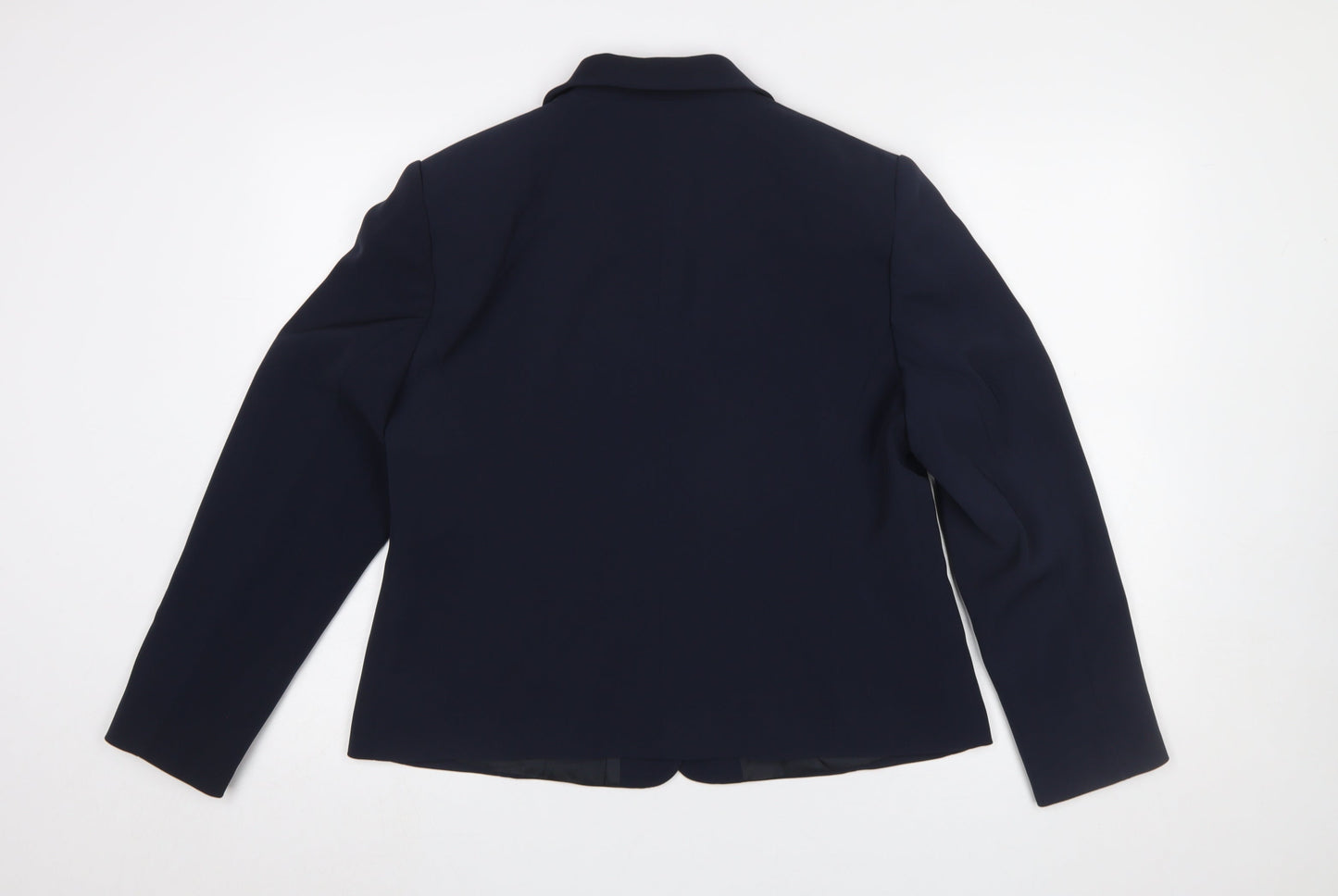 Womens UK Size 16 Traffic Regular Blue Blazer