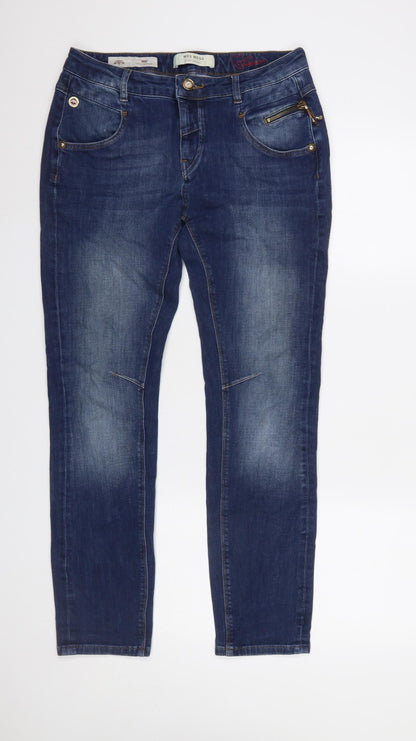 Womens UK Size 30 mos mosh Slim Fit Skinny Blue Jeans