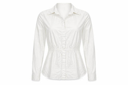 Womens UK Size 12 Sandwich White Basic Blouse