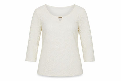 Womens UK Size 8 Dunnes Stores Ivory Basic Blouse