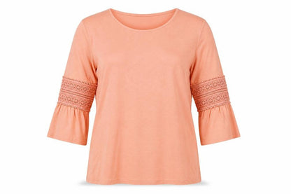 Womens UK Size 10 Dunnes Pink Tunic T-Shirt