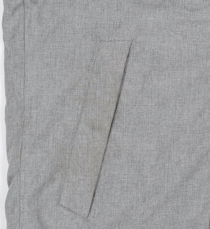 Mens UK Size M JACK & JONES Grey Windbreaker Coat