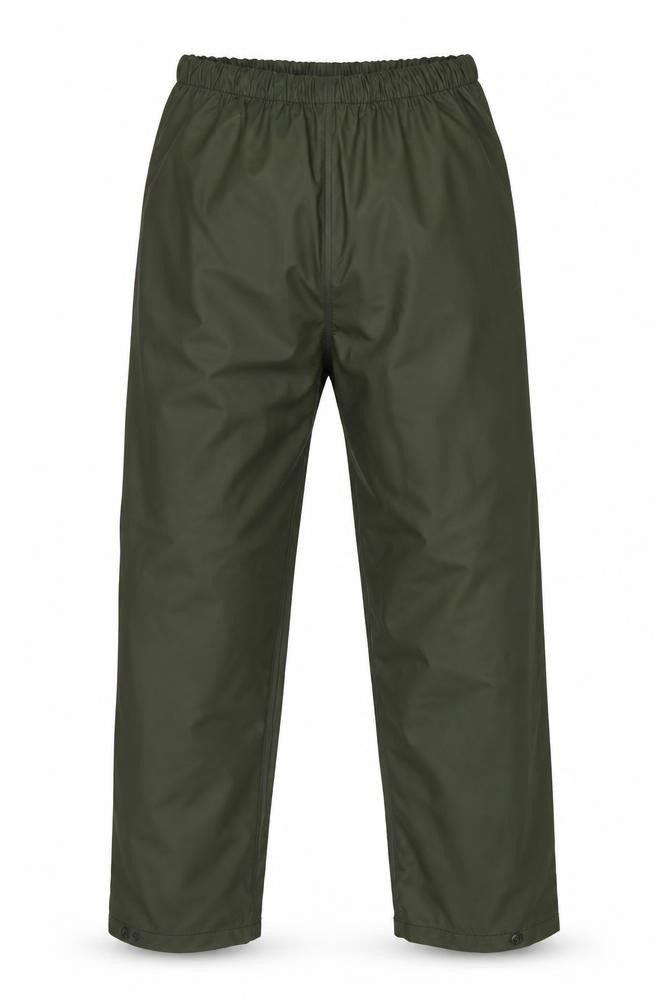 Fort Workwear Boys Green 11-12 Years Waterproof Rain Trousers