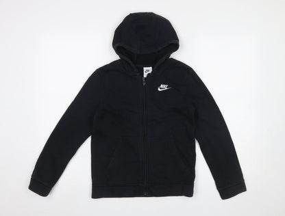 Boys UK Size M Nike Black Full Zip Hoodie