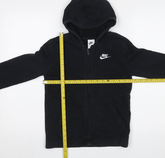 Boys UK Size M Nike Black Full Zip Hoodie