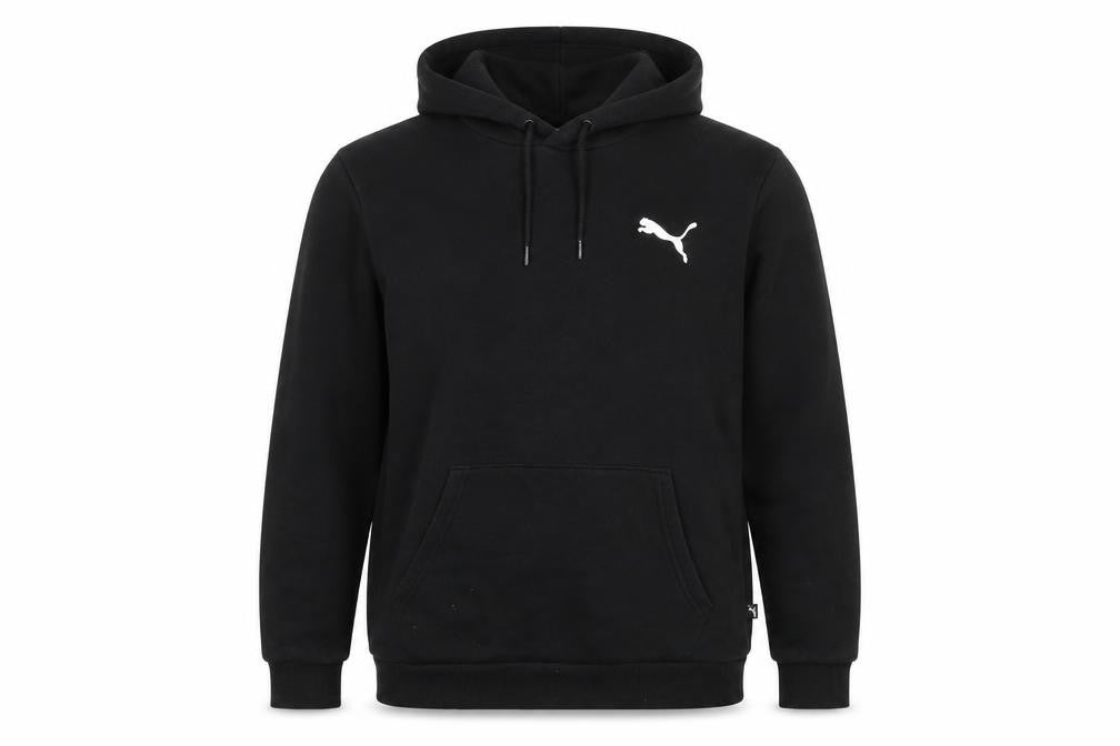 Mens UK Size M PUMA Black Pullover Hoodie