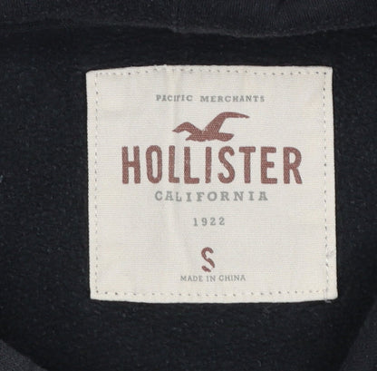 Mens UK Size S Hollister Black Pullover Hoodie