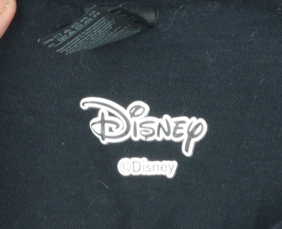 Womens UK Size XL Gildan Black Basic T-Shirt