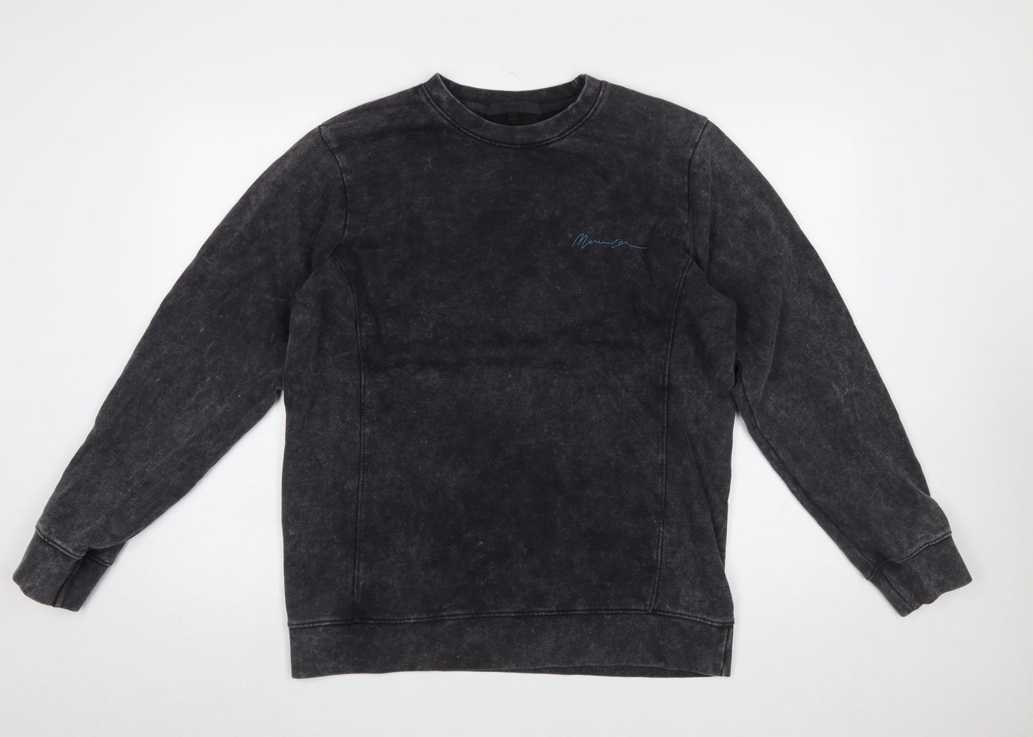 Mens UK Size S Mennace Black Pullover Sweatshirt