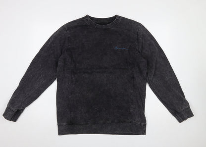 Mens UK Size S Mennace Black Pullover Sweatshirt