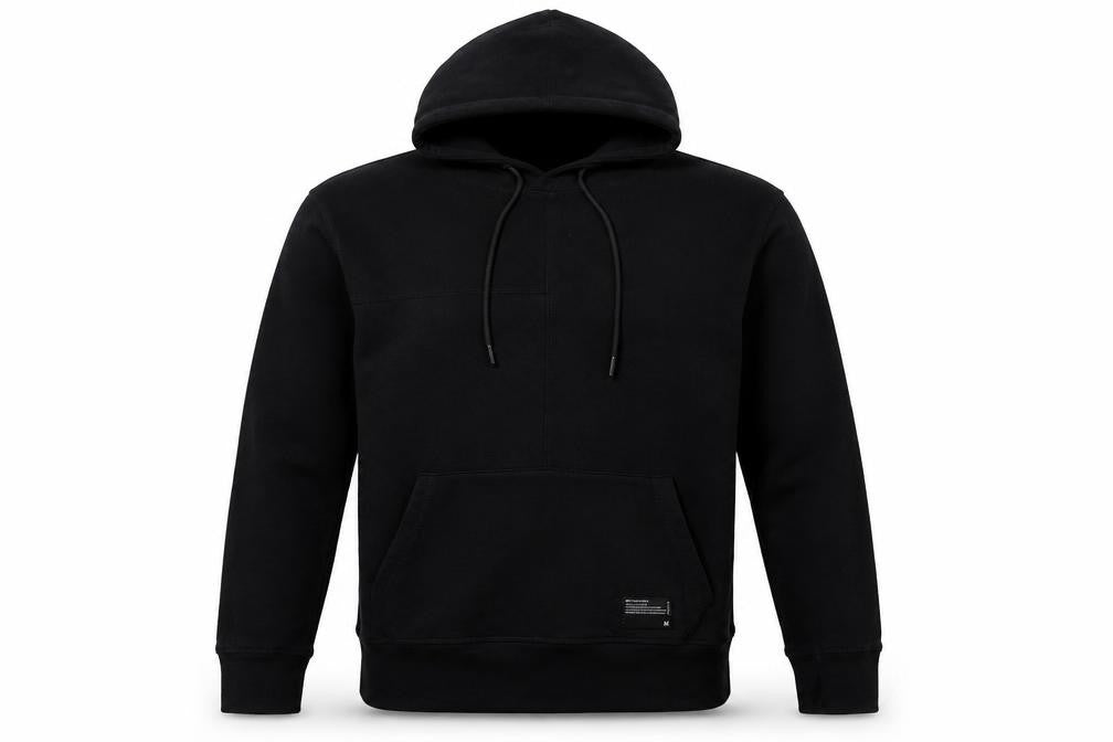 Mens UK Size M Mennace Black Pullover Hoodie