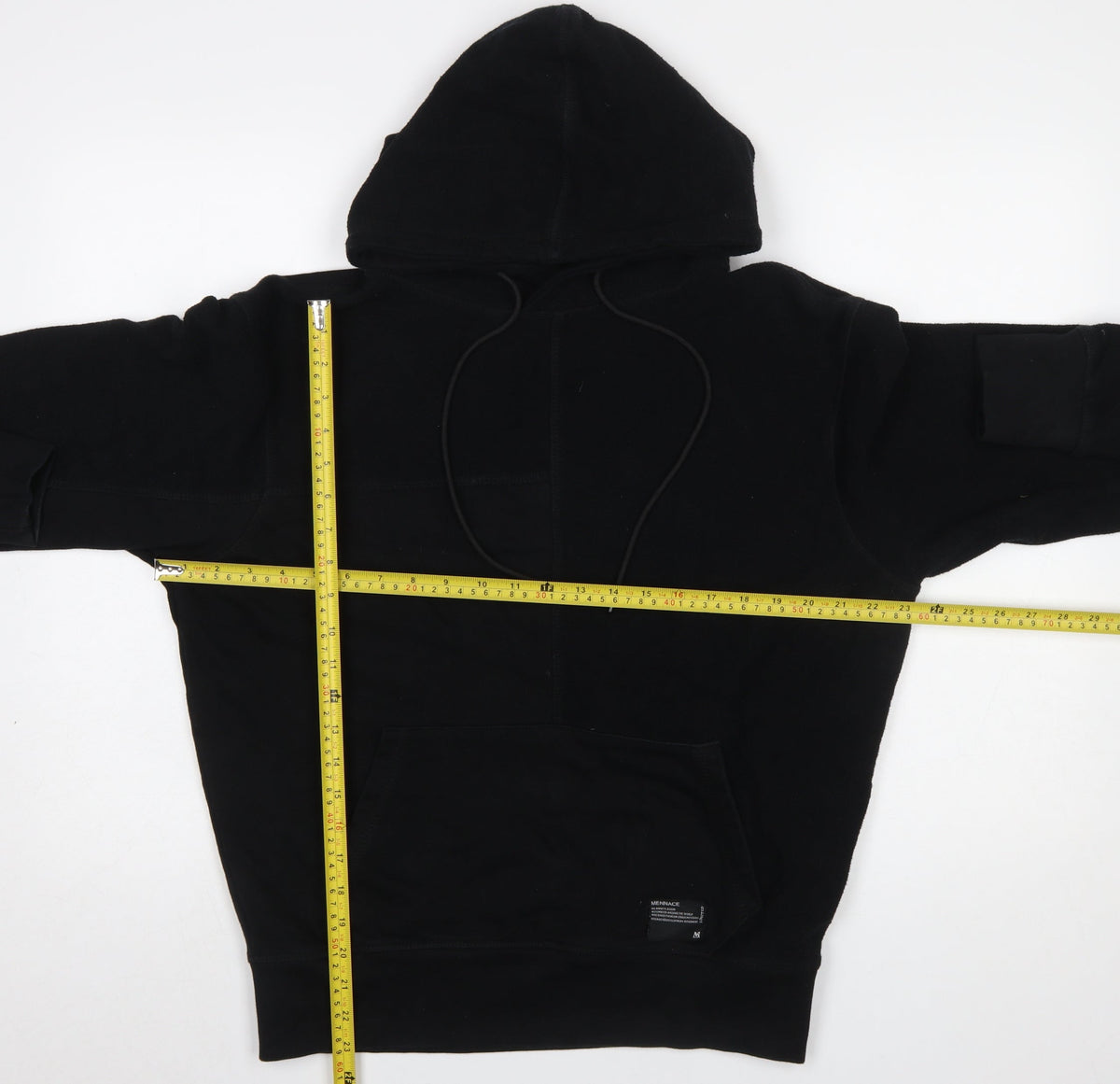 Mens UK Size M Mennace Black Pullover Hoodie