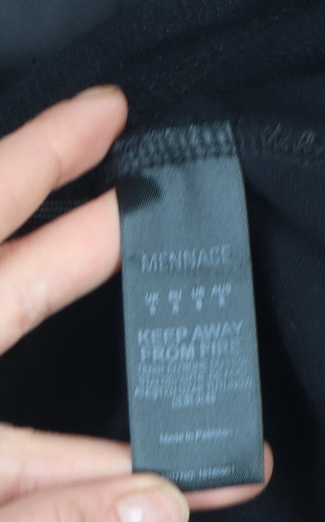 Mens UK Size M Mennace Black Pullover Hoodie