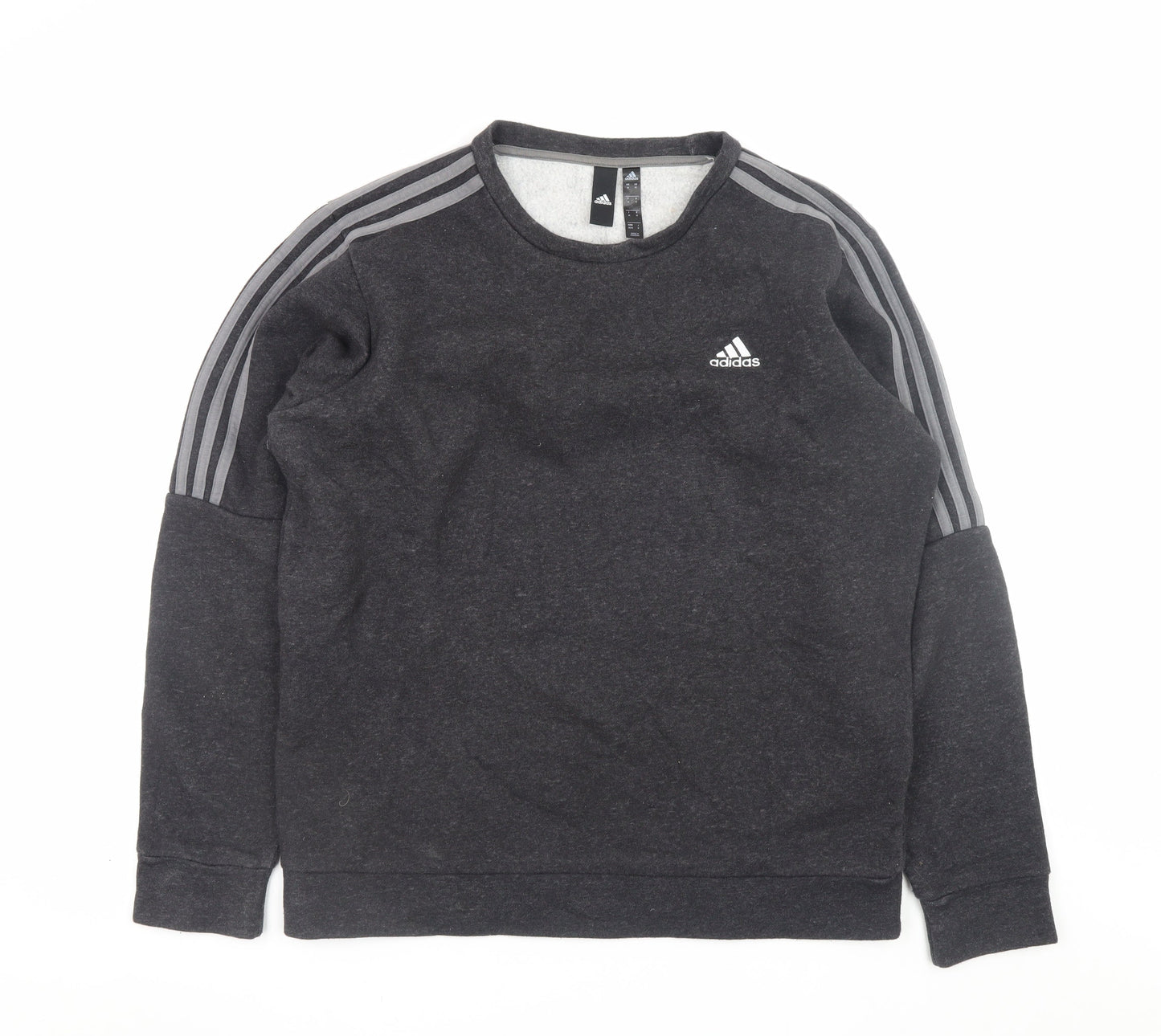Mens UK Size M adidas Black Pullover Sweatshirt