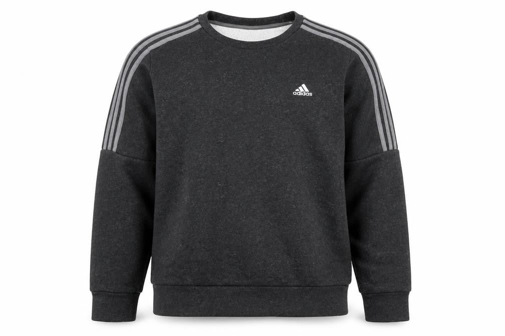 Mens UK Size M adidas Black Pullover Sweatshirt