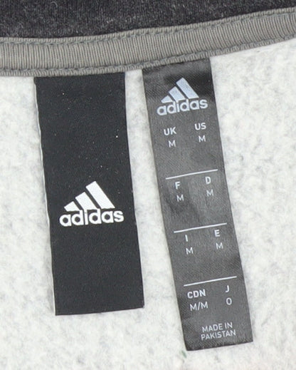 Mens UK Size M adidas Black Pullover Sweatshirt
