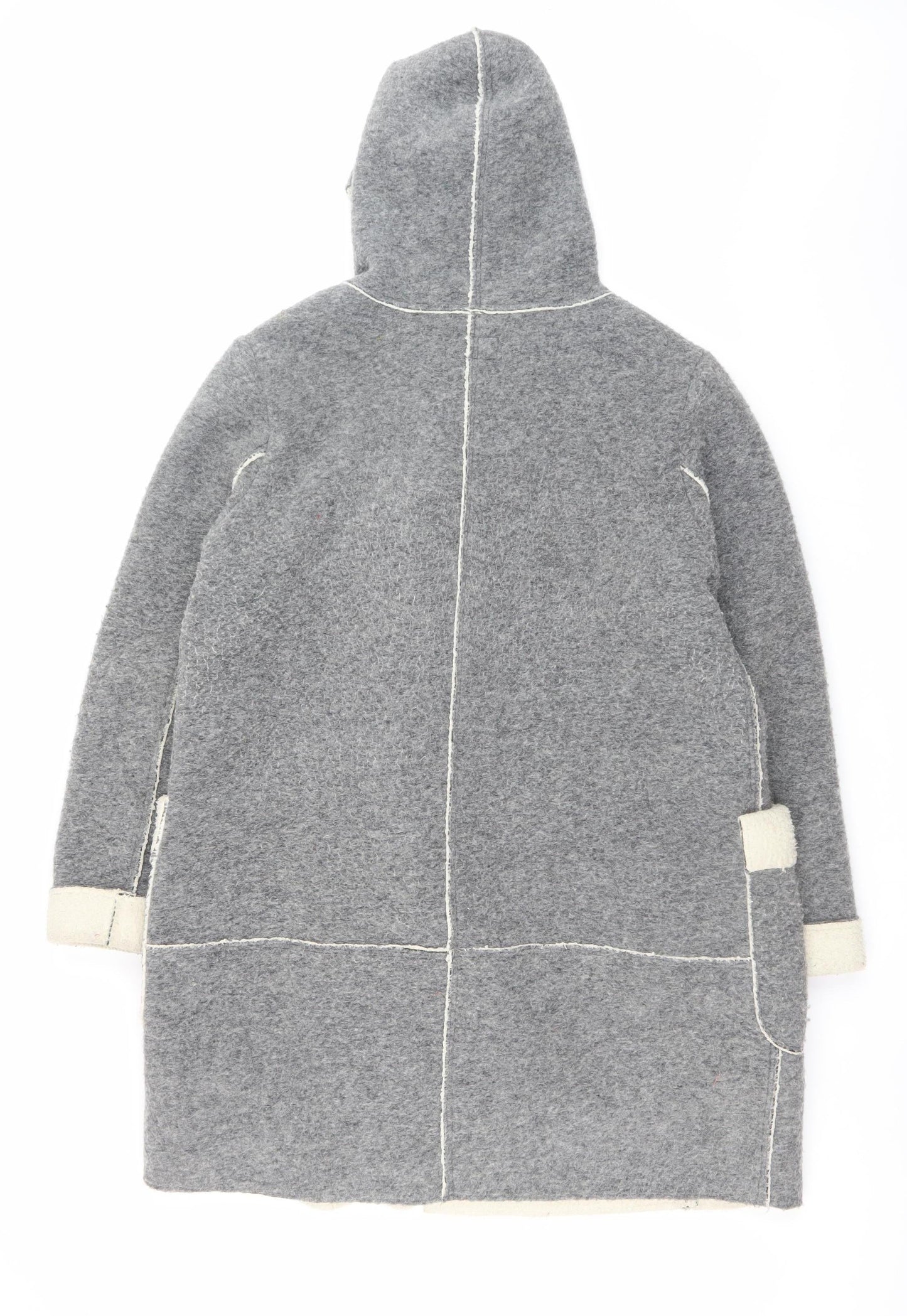 Womens UK Size 18 Marks and Spencer Grey Overcoat