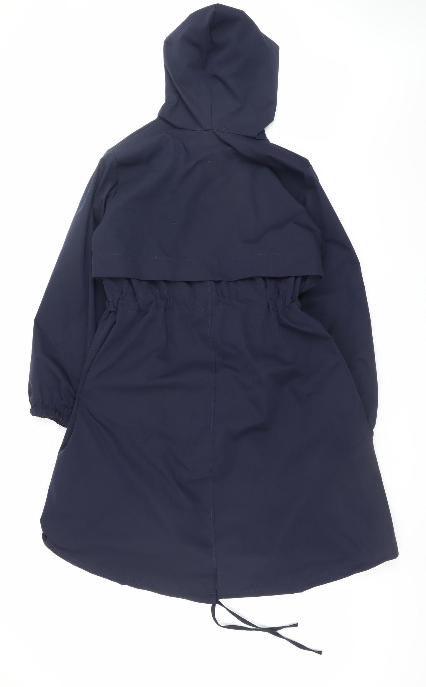 Womens UK Size 10 Virgo Boutique Blue Parka Coat