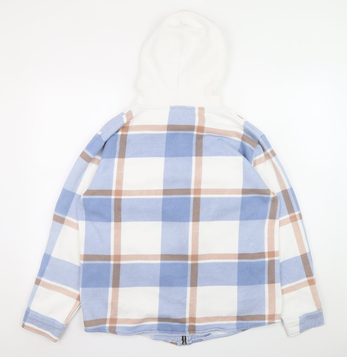 Mens UK Size L Rising Blue Check