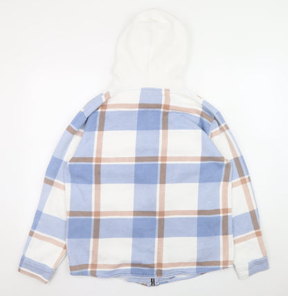 Mens UK Size L Rising Blue Check
