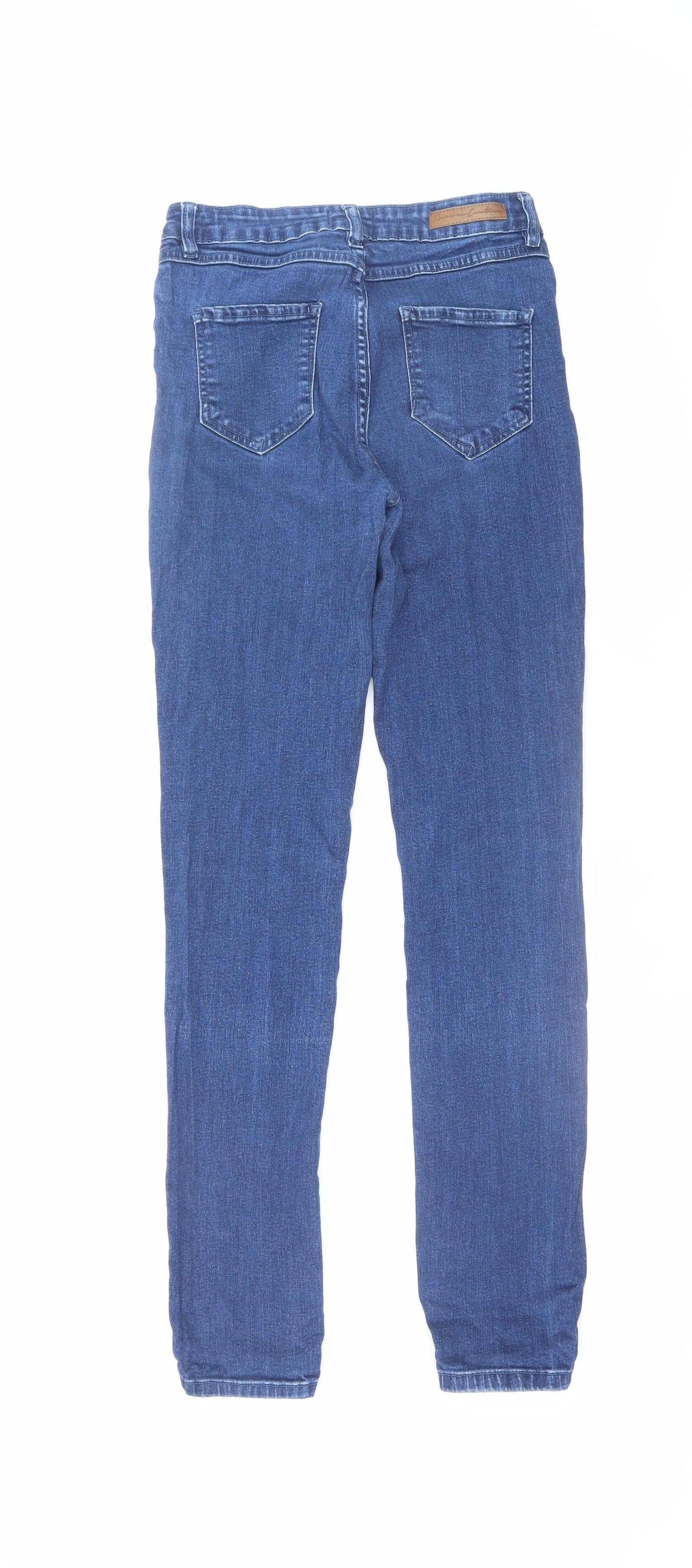 Womens UK Size 8 L'amore Couture Slim Fit Skinny Blue Jeans