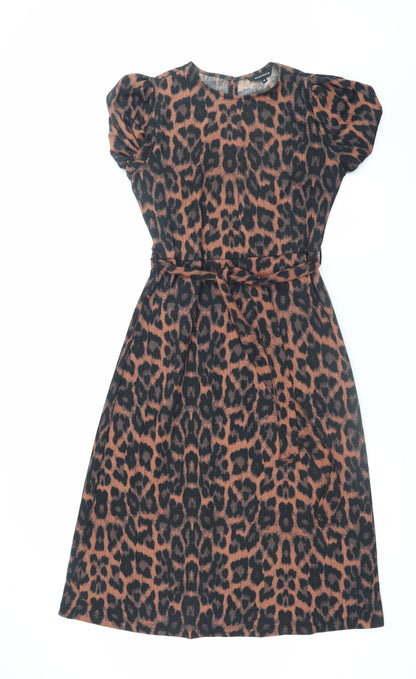 Womens UK Size 10 Peacocks A-Line Dress