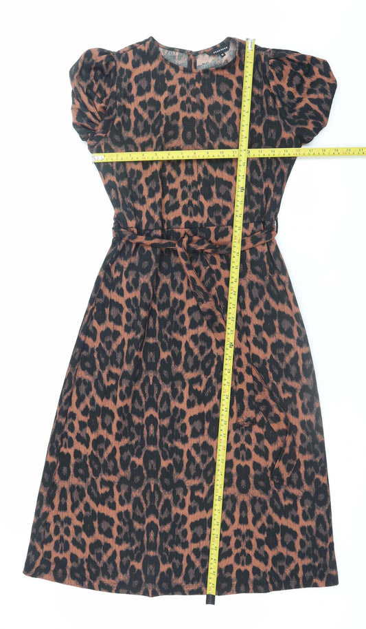 Womens UK Size 10 Peacocks A-Line Dress
