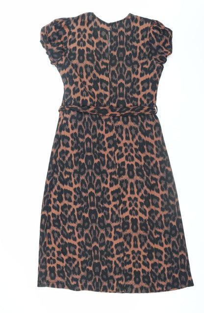 Womens UK Size 10 Peacocks A-Line Dress