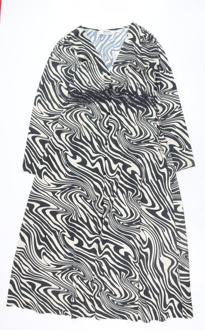 Womens UK Size 10 Dorothy Perkins Wrap Dress