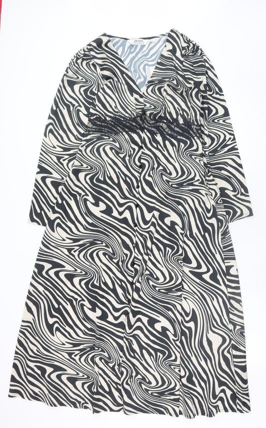 Womens UK Size 10 Dorothy Perkins Wrap Dress