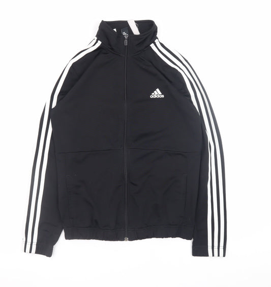 Boys UK Size 14 Years adidas Black Track Jacket