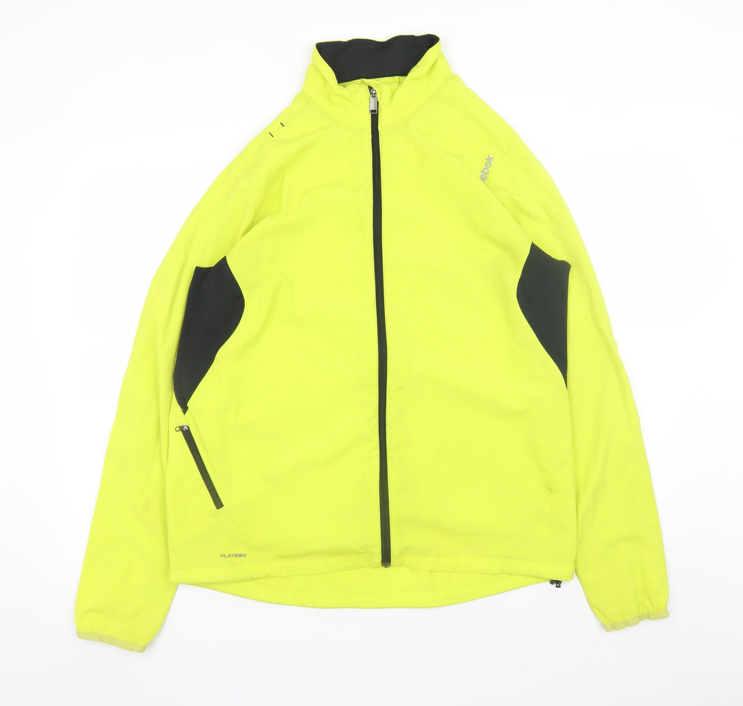 Mens UK Size M Reebok Yellow Running & JoggingCyclingGym & TrainingWalking Jacke