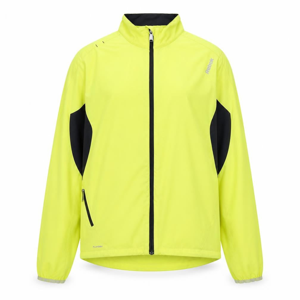Mens UK Size M Reebok Yellow Running & JoggingCyclingGym & TrainingWalking Jacke