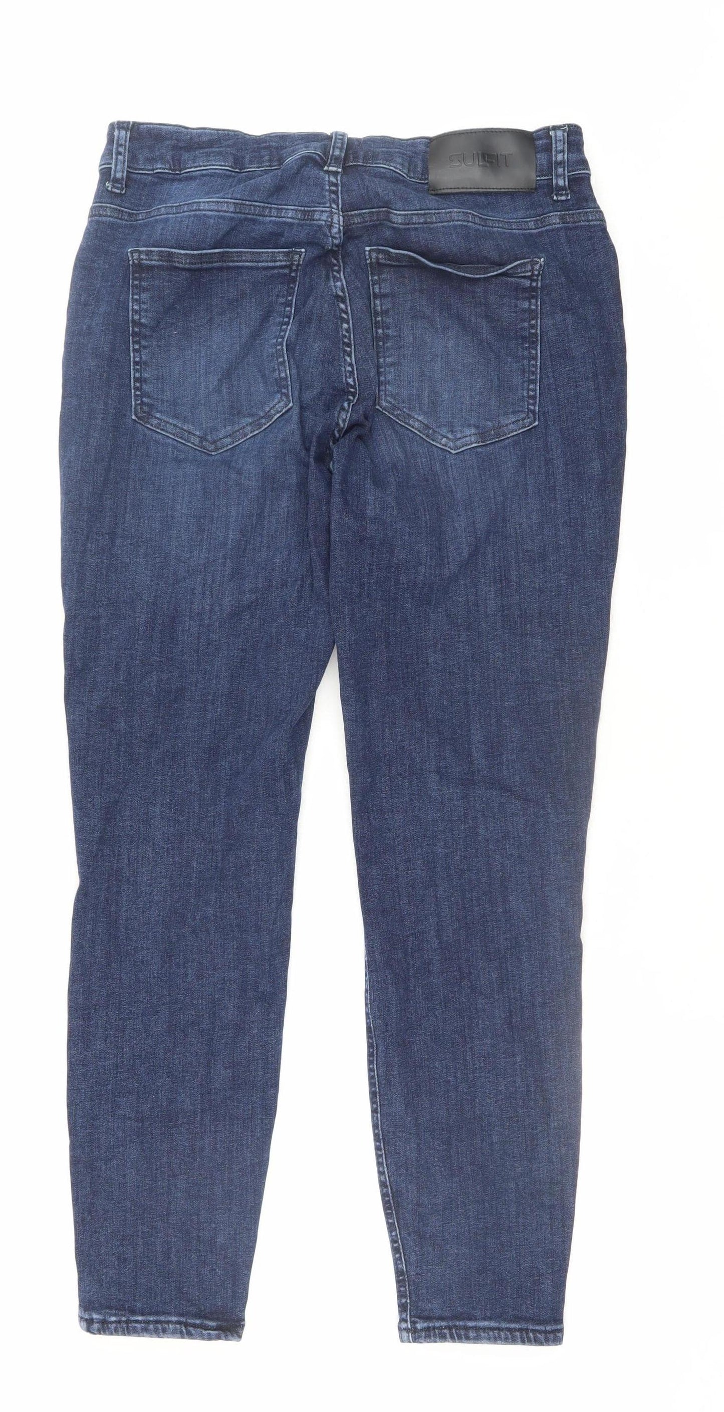 Mens UK Size 30 S SULFIT Slim Fit Skinny Blue Jeans