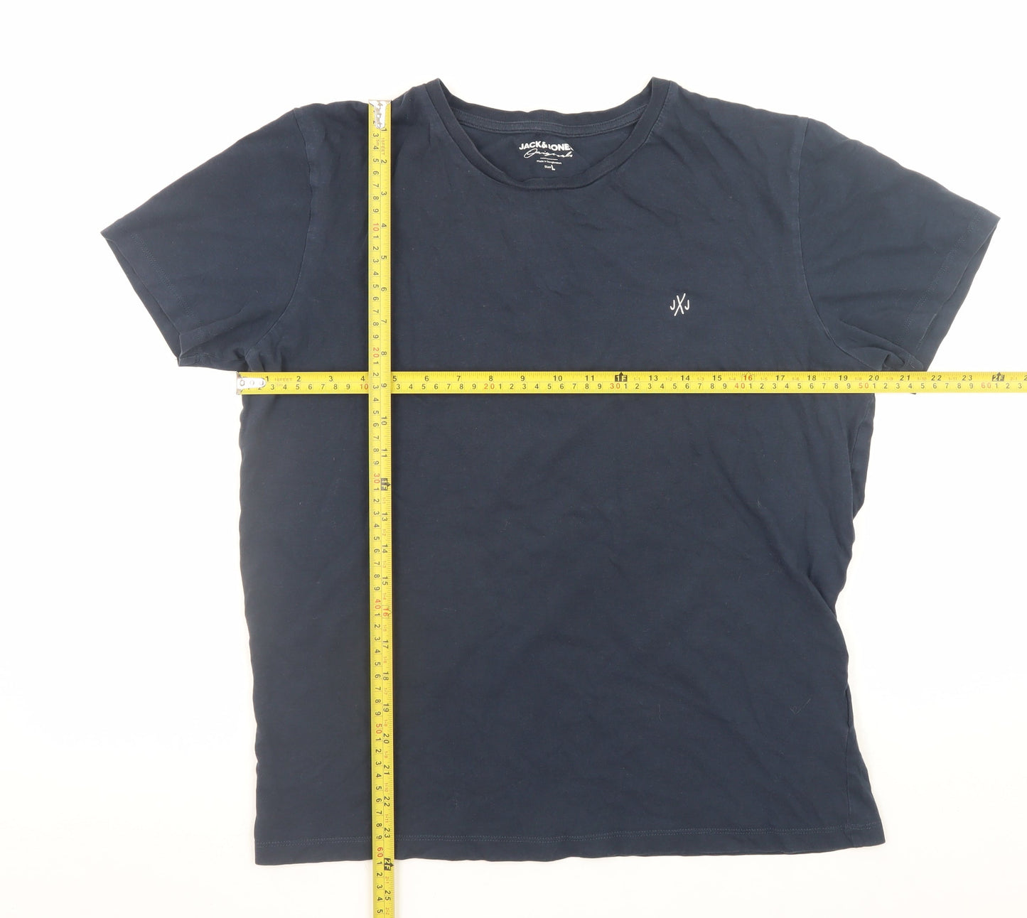 Mens UK Size L JACK & JONES Blue  T-Shirt