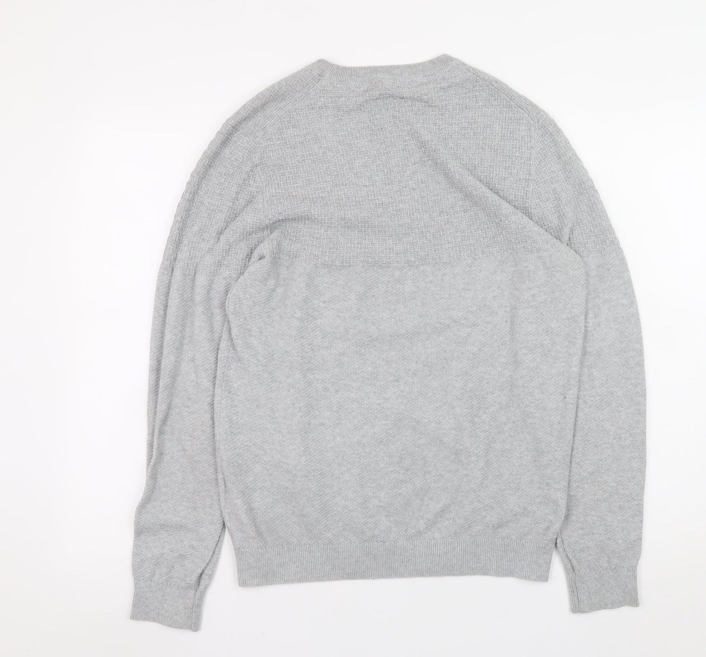 Mens UK Size M JACK & JONES Grey Pullover Jumper
