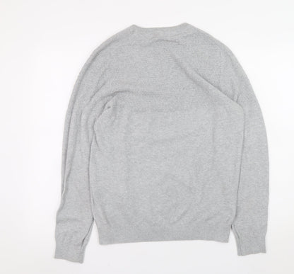 Mens UK Size M JACK & JONES Grey Pullover Jumper