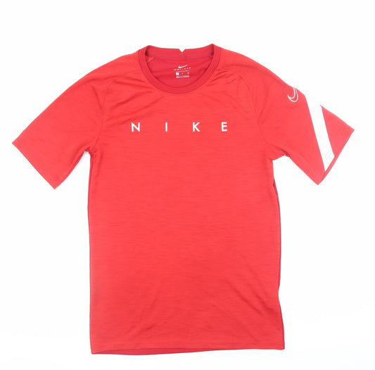 Mens UK Size S Nike Red Running & JoggingGym & TrainingFootball T-Shirt