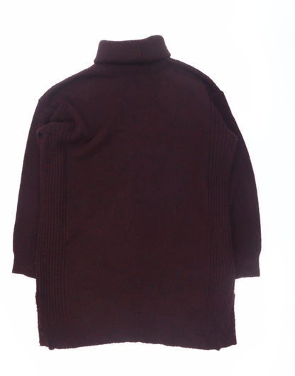 Womens UK Size M Marks and Spencer Brown Pullover Jumper