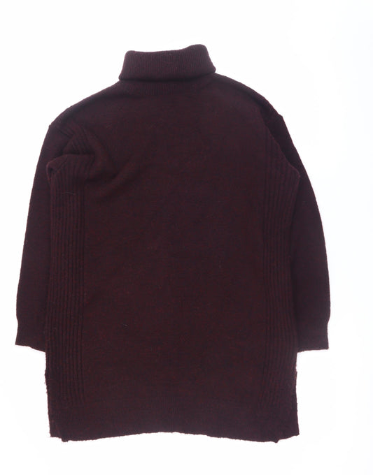 Womens UK Size M Marks and Spencer Brown Pullover Jumper