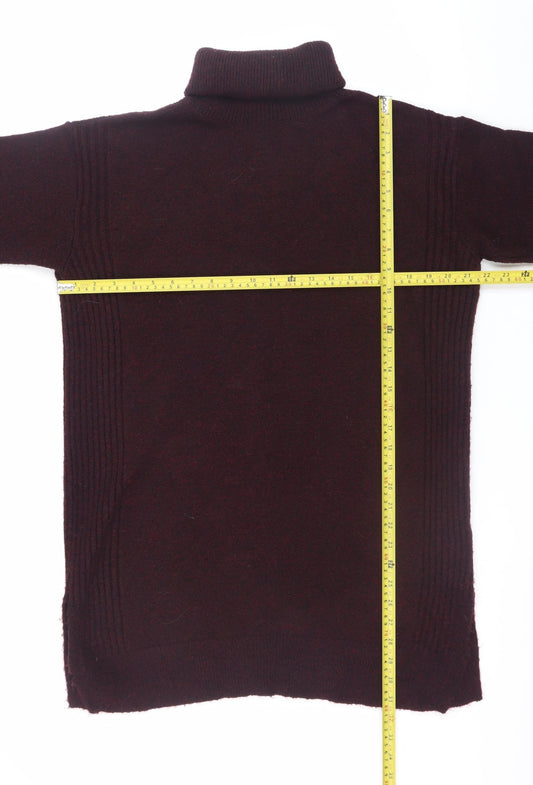 Womens UK Size M Marks and Spencer Brown Pullover Jumper