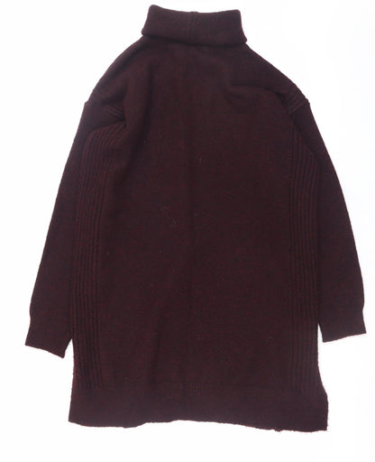 Womens UK Size M Marks and Spencer Brown Pullover Jumper