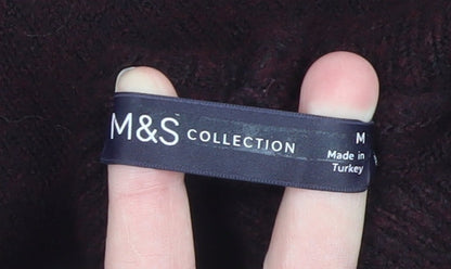 Womens UK Size M Marks and Spencer Brown Pullover Jumper