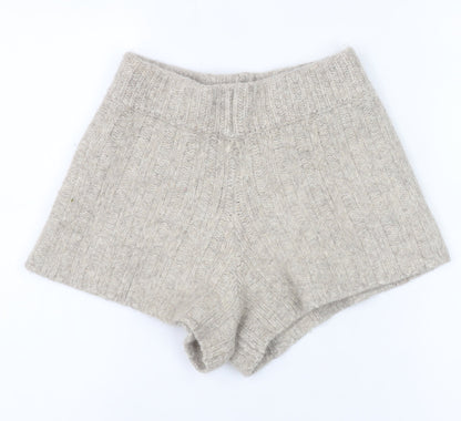 Womens UK Size XS Zara Regular Fit Hot Pants Shorts