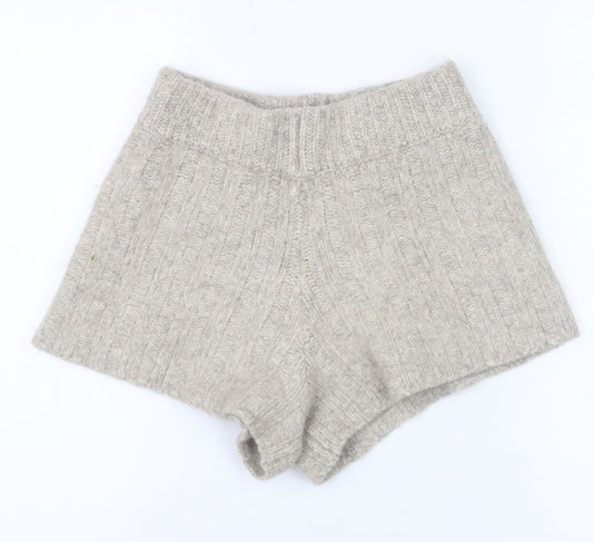 Womens UK Size XS Zara Regular Fit Hot Pants Shorts