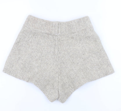 Womens UK Size XS Zara Regular Fit Hot Pants Shorts